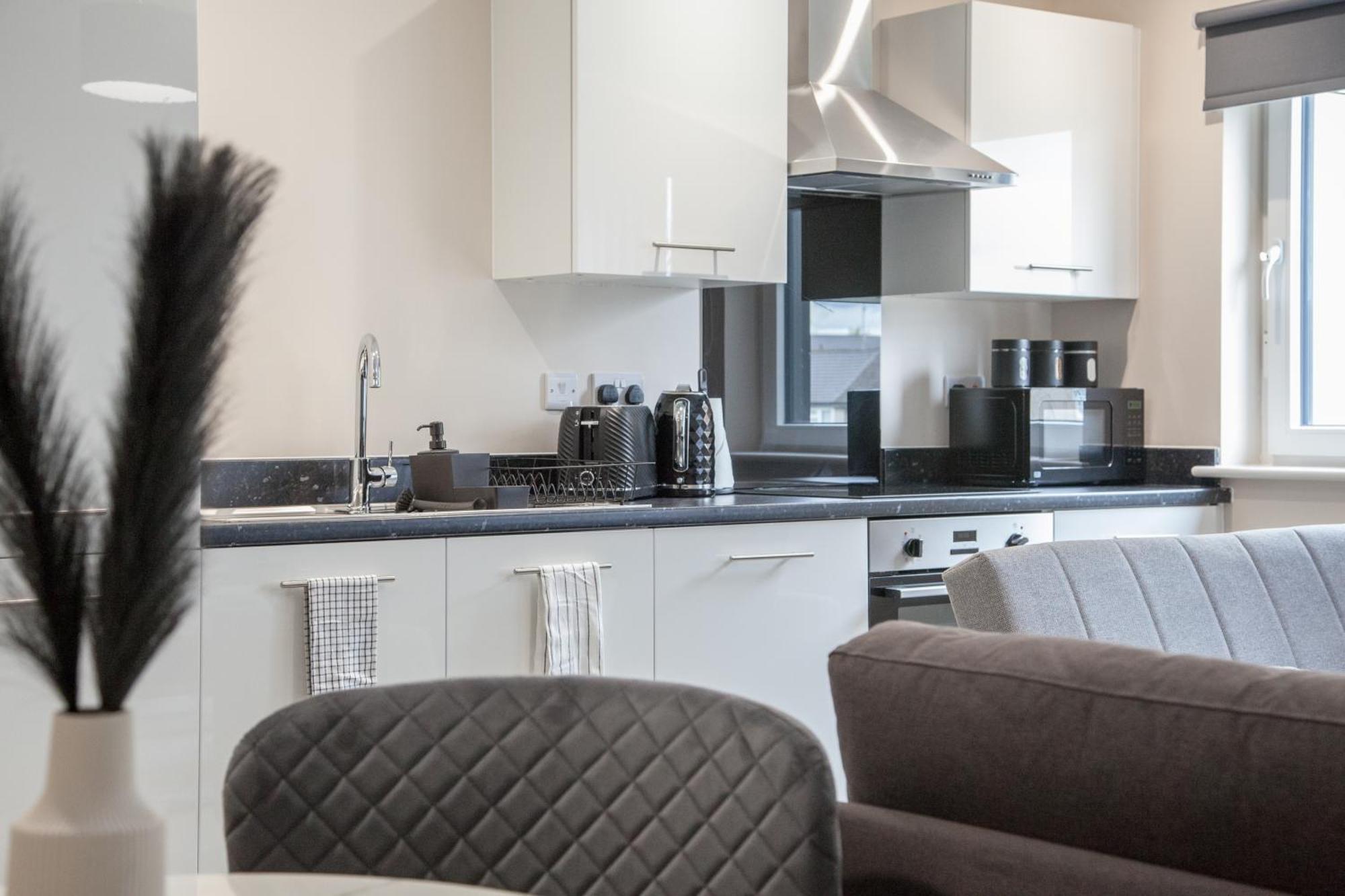 Modern 2Bd Apartment In Manchester City Dış mekan fotoğraf