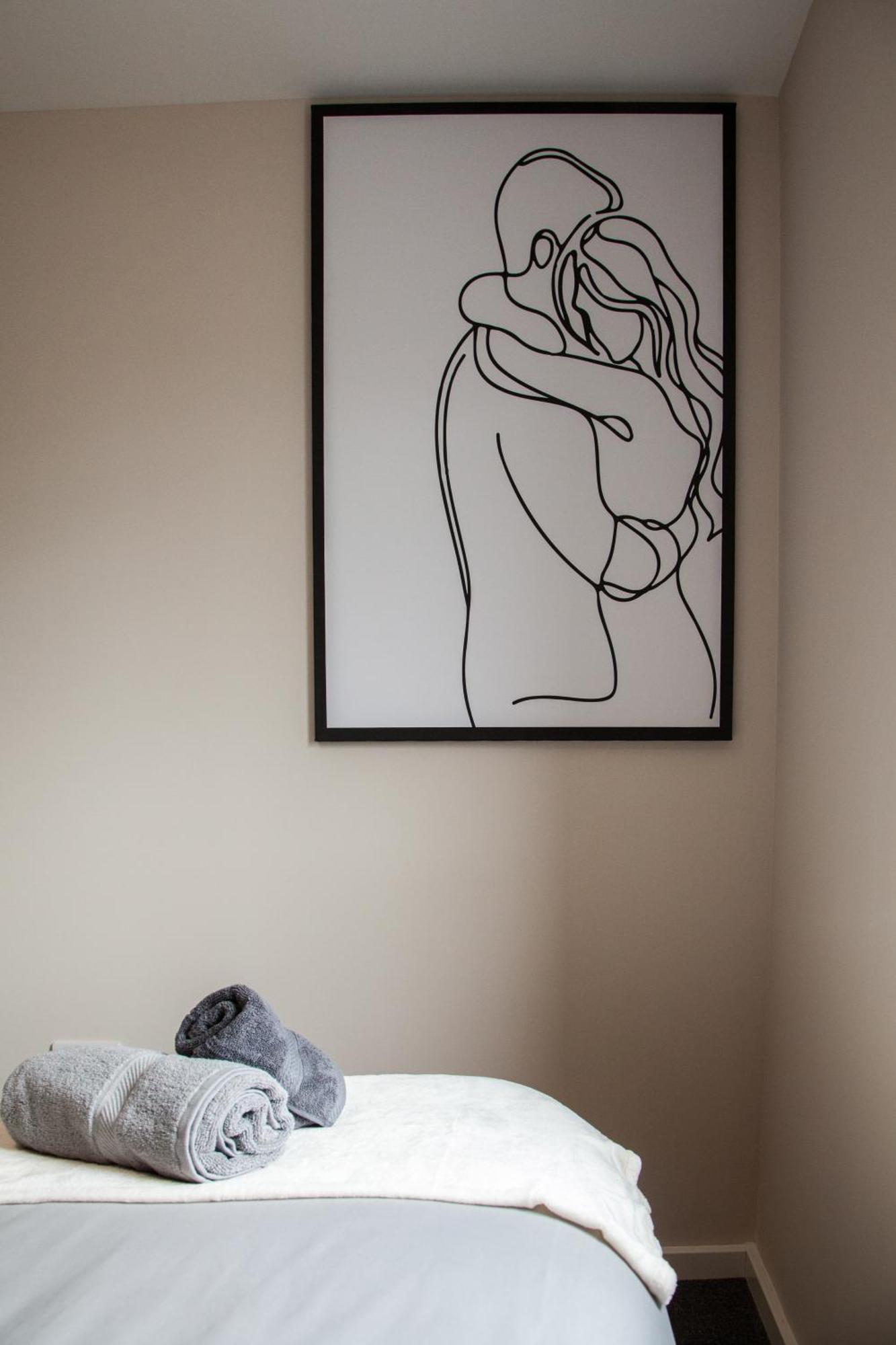 Modern 2Bd Apartment In Manchester City Dış mekan fotoğraf