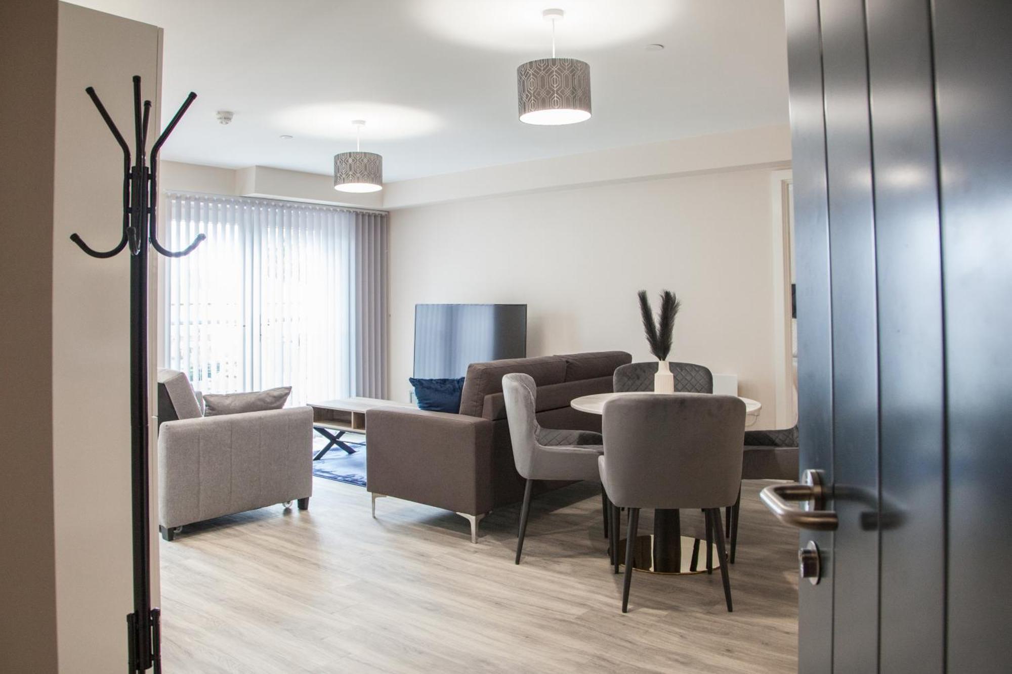 Modern 2Bd Apartment In Manchester City Dış mekan fotoğraf
