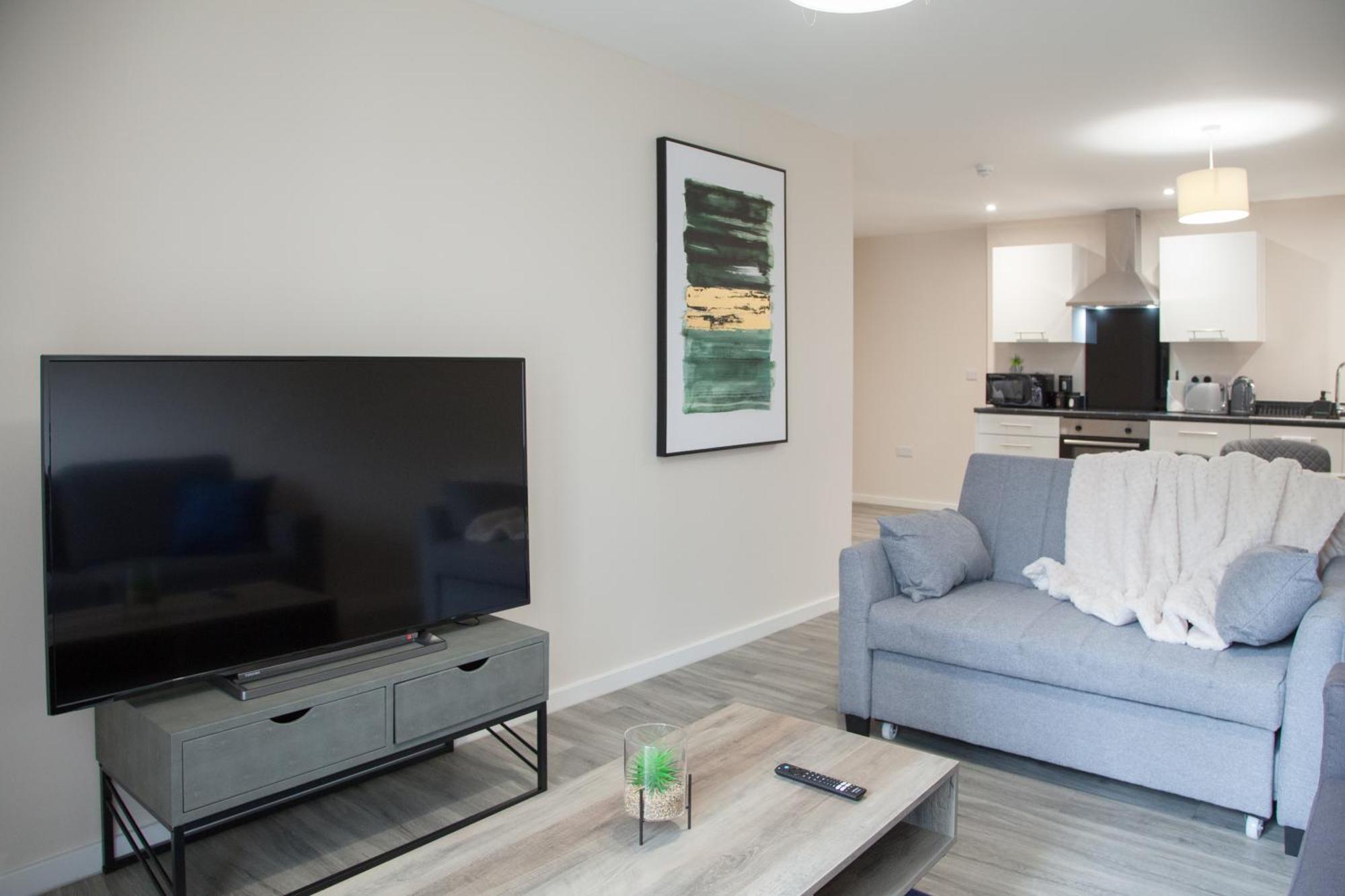 Modern 2Bd Apartment In Manchester City Dış mekan fotoğraf