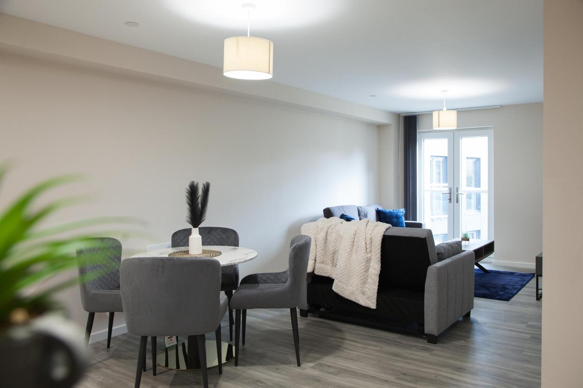 Modern 2Bd Apartment In Manchester City Dış mekan fotoğraf