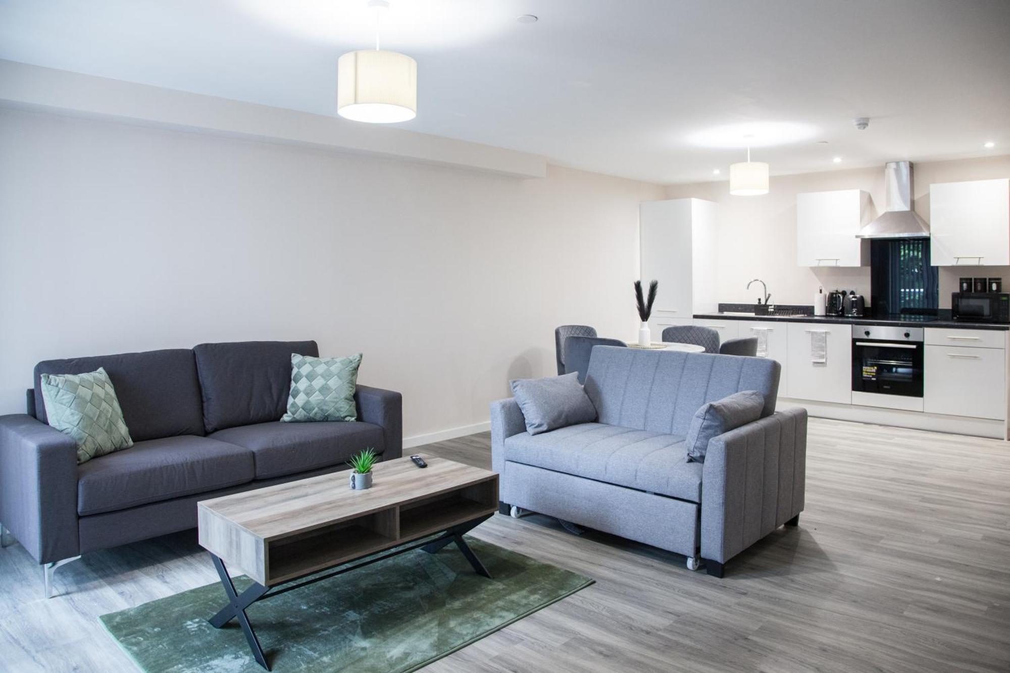 Modern 2Bd Apartment In Manchester City Dış mekan fotoğraf