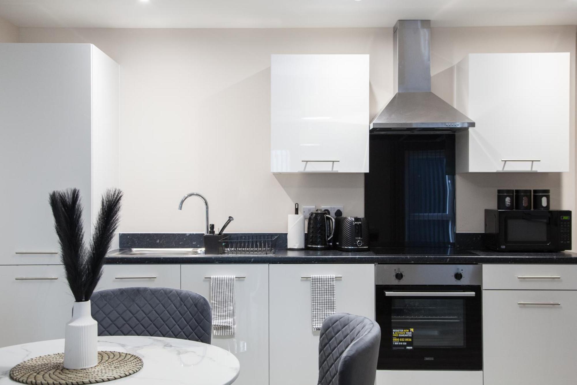 Modern 2Bd Apartment In Manchester City Dış mekan fotoğraf