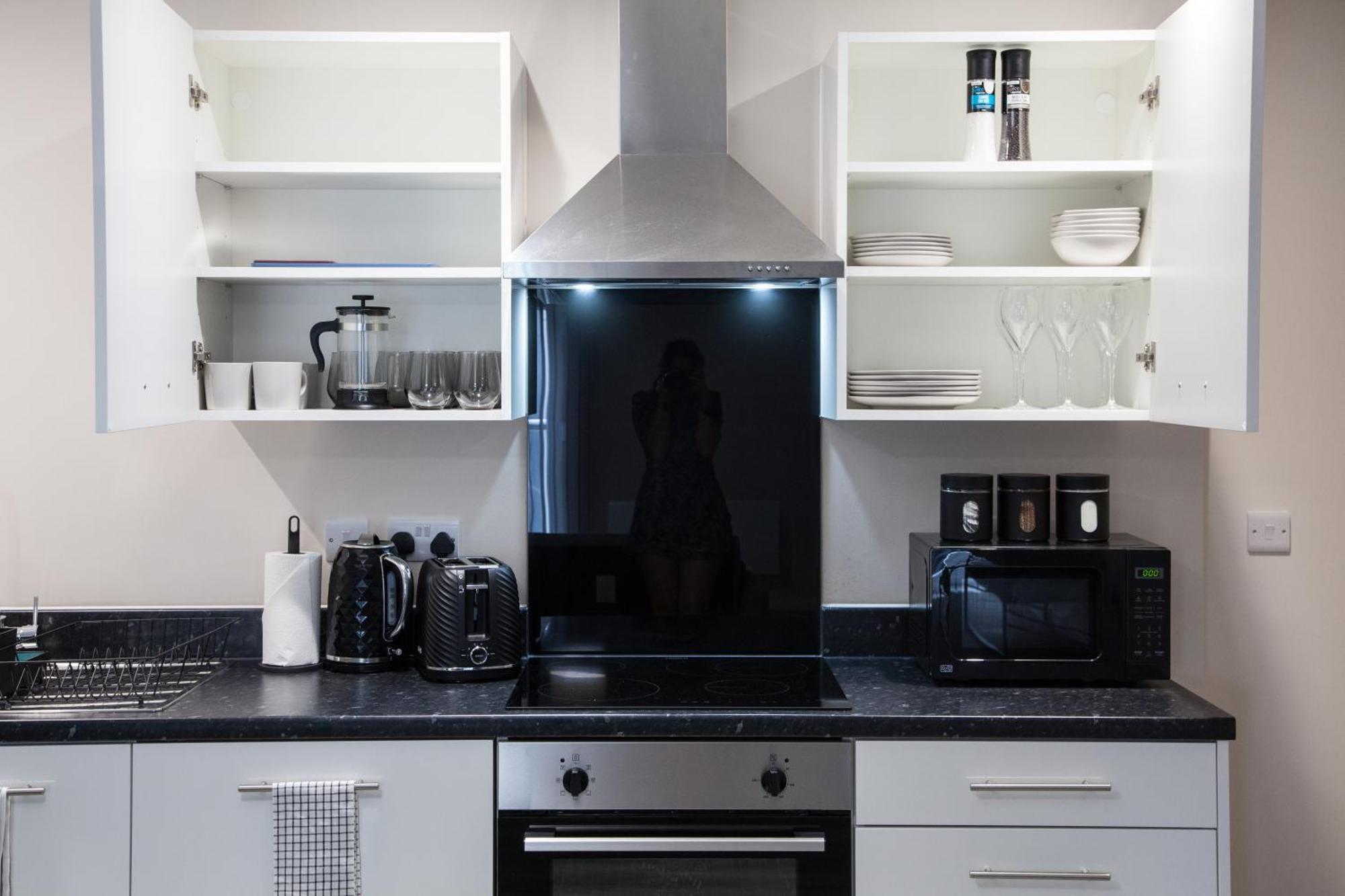 Modern 2Bd Apartment In Manchester City Dış mekan fotoğraf