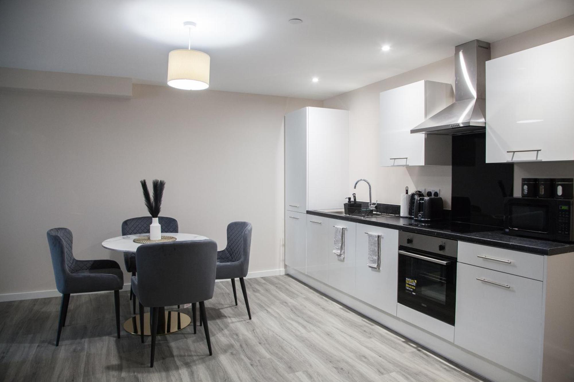 Modern 2Bd Apartment In Manchester City Dış mekan fotoğraf